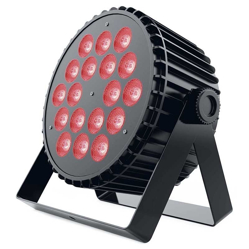 Audibax Dallas 216 - Foco Par LED 18 x 12W RBGw 4in 1 DMX Total 216W - Tempo Shop