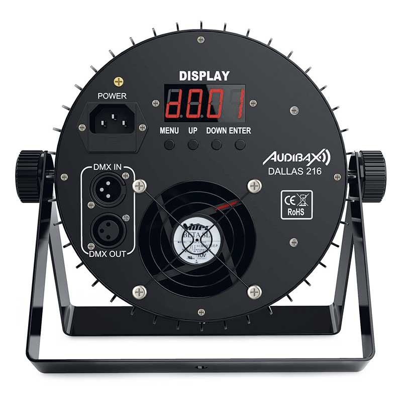 Audibax Dallas 216 - Foco Par LED 18 x 12W RBGw 4in 1 DMX Total 216W - Tempo Shop