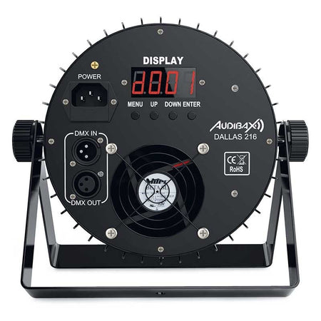 Audibax Dallas 216 - Foco Par LED 18 x 12W RBGw 4in 1 DMX Total 216W - Tempo Shop