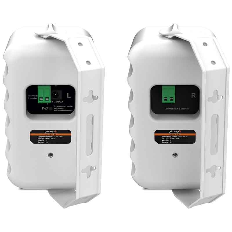 Audibax Delta 32 BT White - Pareja de Altavoces Bluetooth - Tempo Shop