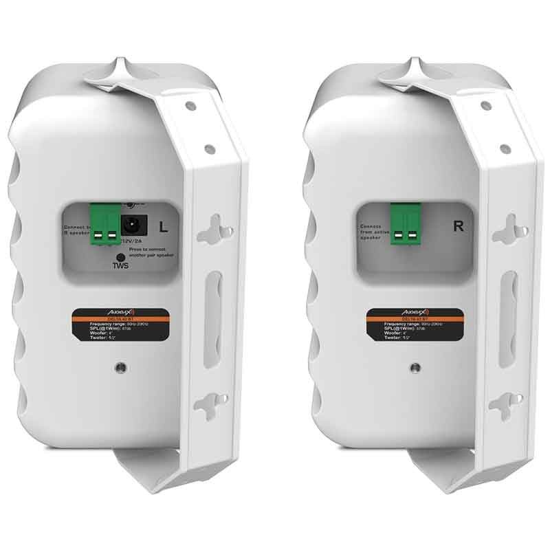 Audibax Delta 42 BT White - Pareja de Altavoces Bluetooth - Tempo Shop