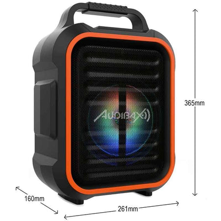 Audibax Denver Combo 6 Portable - Sistema Bluetooth con Batería Recargable y Micrófono - Tempo Shop