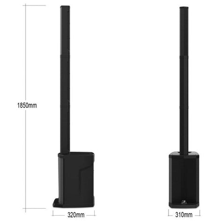 Audibax Detroit 200 Go BT - Altavoz columna PA con Batería 200W - Tempo Shop