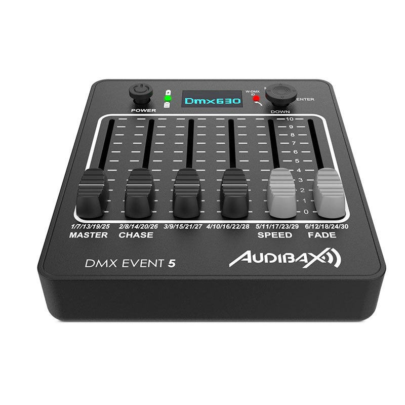 Audibax DMX Event 5 - Controlador DMX Batería + Wireless - Tempo Shop