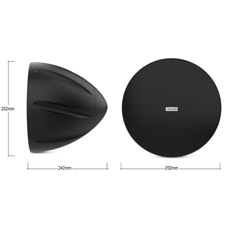 Audibax Drop 6 Black - Altavoz Colgante Pasivo Altavoz Pendant 100V - Tempo Shop