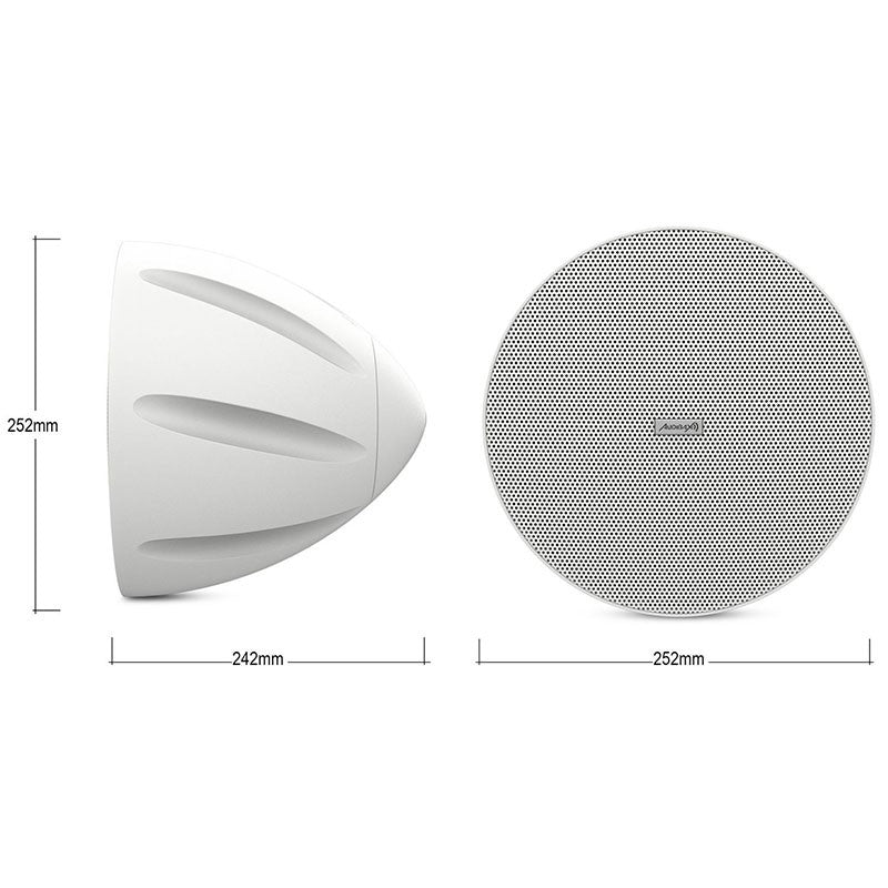 Audibax Drop 6 White - Altavoz Colgante Pasivo Altavoz Pendant 100V - Tempo Shop