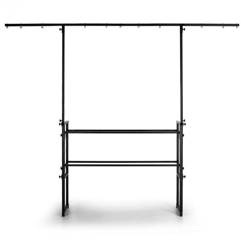 Audibax DS10 - DJ - Soporte Dj Profesional con Puente de Luces - Tempo Shop