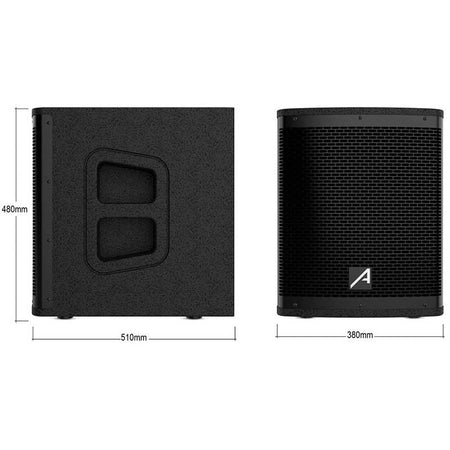 Audibax DSP12S - Subwoofer Activo 12" 400W - Tempo Shop