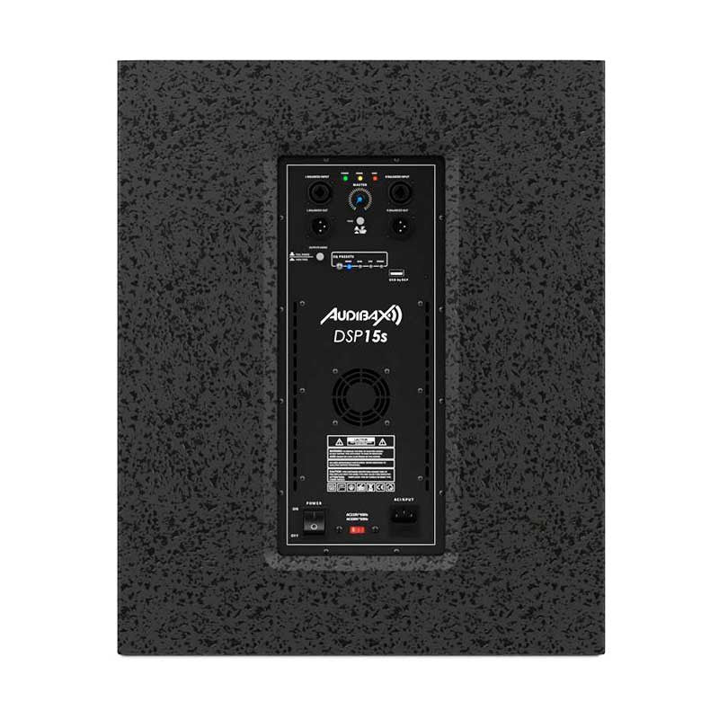 Audibax DSP15S - Subwoofer Activo 15" 500W - Tempo Shop