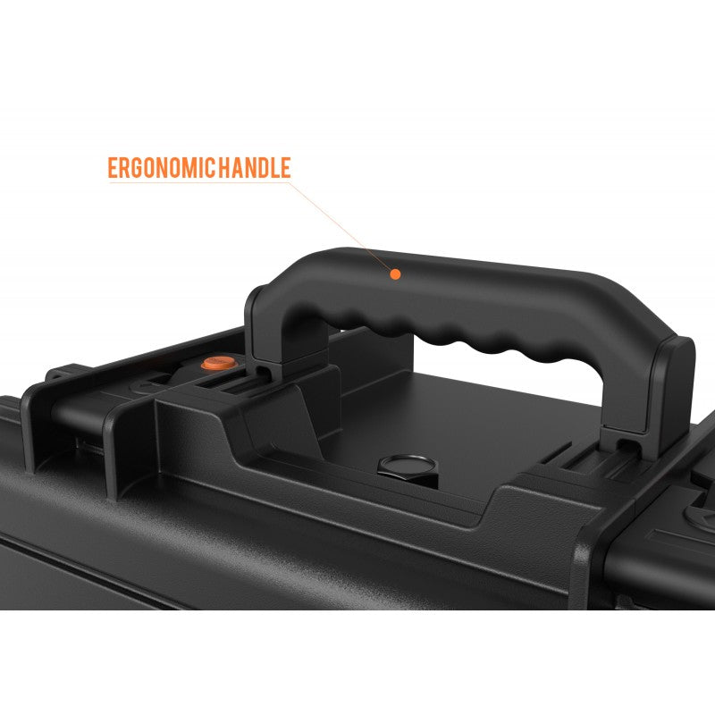 Audibax EF2 PP - Maleta Rígida de Transporte Estanca en Polipropileno con Espuma