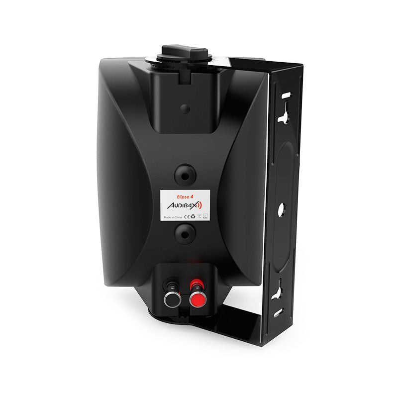 Audibax Elipse 4 - Pareja Altavoces Pared 4" 2 Vías 20W RMS Negro - Tempo Shop