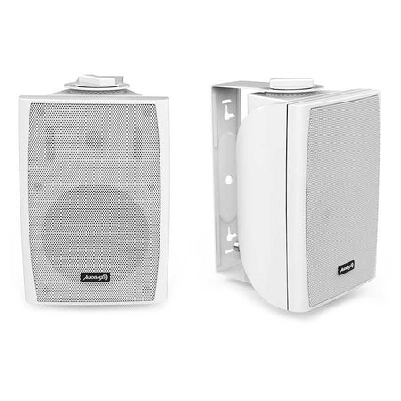 Audibax Elipse 4 - Pareja Altavoces Pared 4" 2 Vías 20W RMS Negro - Tempo Shop