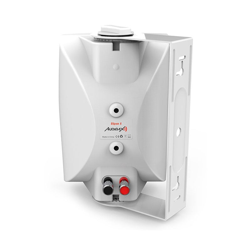 Audibax Elipse 5 - Pareja Altavoces Pared 5" 2 Vías 50W RMS Blanco - Tempo Shop