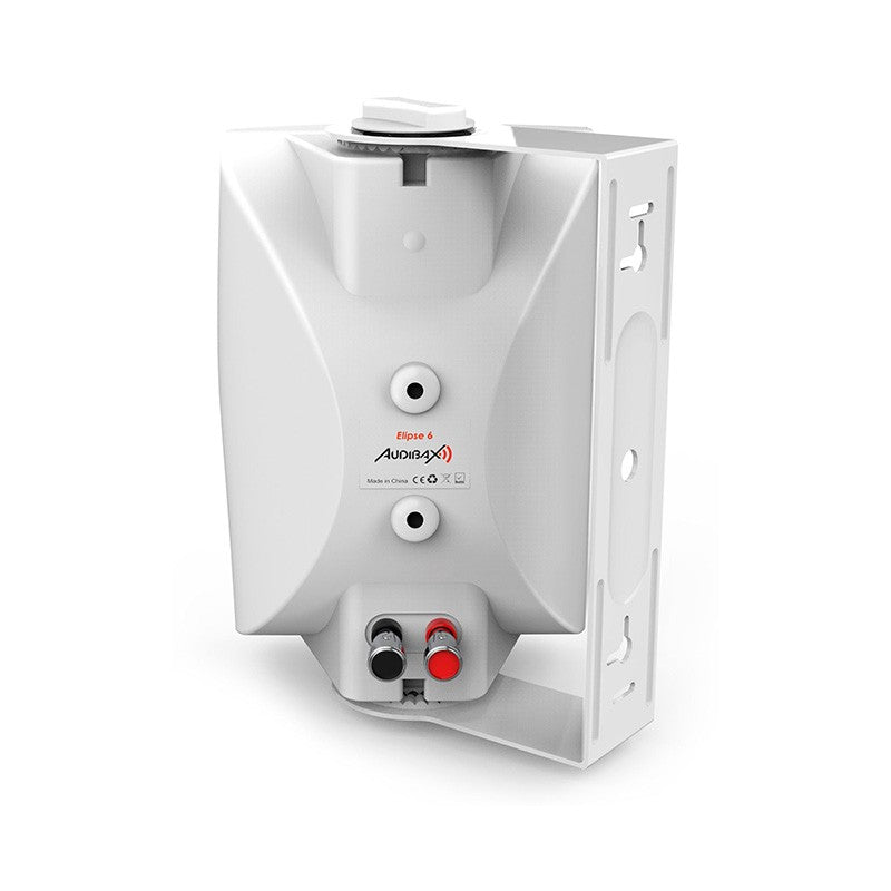 Audibax Elipse 6 - Pareja Altavoces Pared 6" 2 Vías 50W RMS Blanco - Tempo Shop
