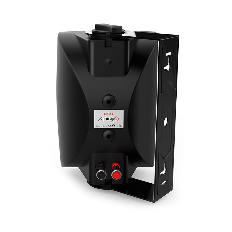 Audibax Elipse 6 - Pareja Altavoces Pared 6" 2 Vías 50W RMS Negro - Tempo Shop