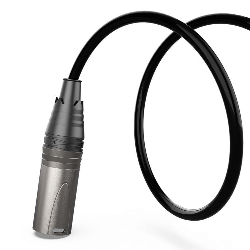 Audibax Evolution 10154399 - Cable XLR Macho - XLR Hembra 6m Negro - Tempo Shop