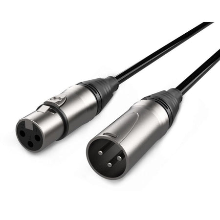 Audibax Evolution 10154400 - Cable XLR Macho - XLR Hembra 10m Negro - Tempo Shop