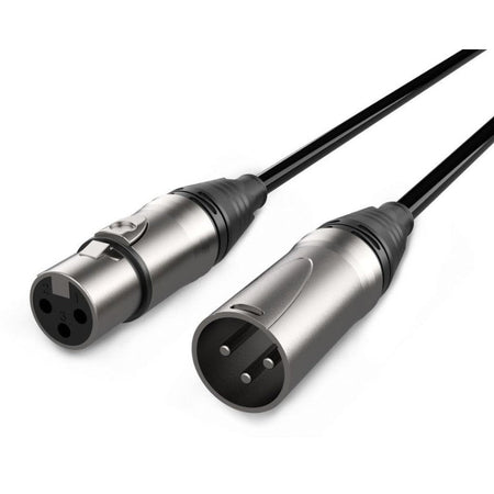 Audibax Evolution 10154401 - Cable XLR Macho - XLR Hembra 15m Negro - Tempo Shop