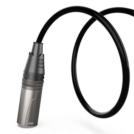Audibax Evolution 10154401 - Cable XLR Macho - XLR Hembra 15m Negro - Tempo Shop