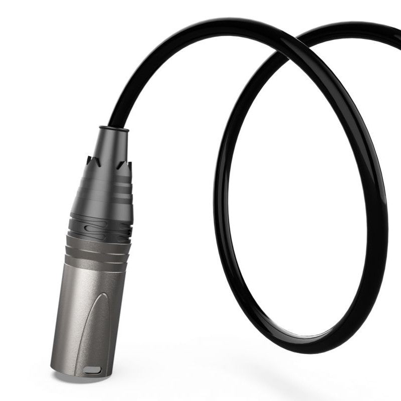 Audibax Evolution 10154402 - Cable XLR Macho - XLR Hembra 20m Negro - Tempo Shop