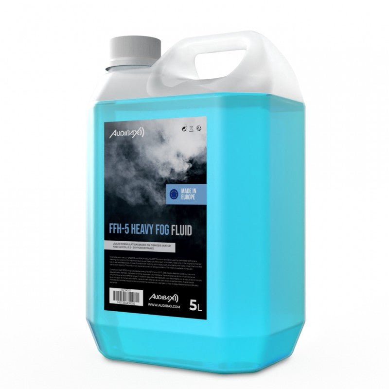 Audibax FFH - 5 Fog Fluid - Liquido De Humo Alta Densidad 5L - Tempo Shop