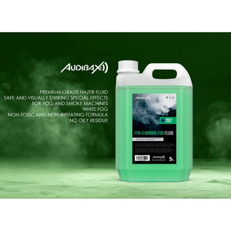 Audibax FFN - 5 Fog Fluid - Liquido De Humo Densidad Normal 5L - Tempo Shop