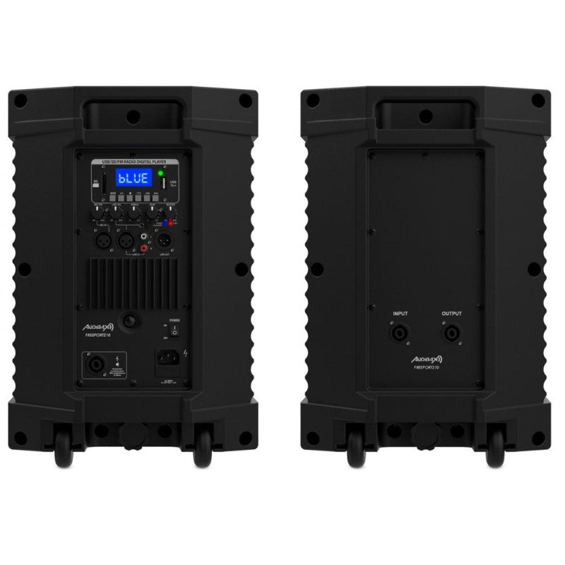 Audibax Freeport 210 - Set 2 Altavoces 10 Bluetooth 250W + 250W - Tempo Shop