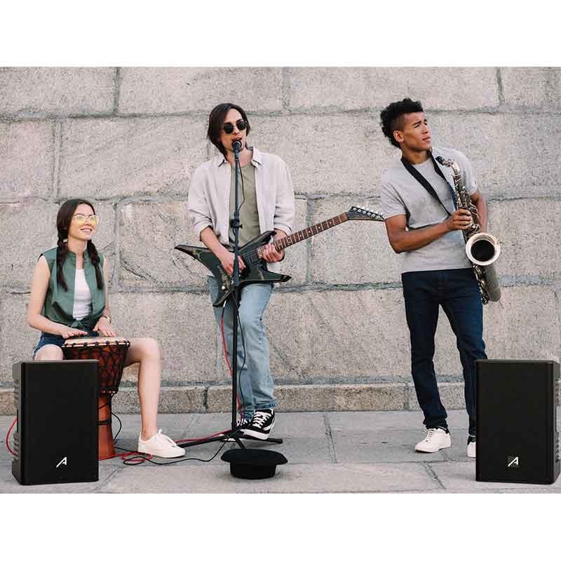 Audibax Freeport 212 - Set 2 Altavoces 12 Bluetooth 400W + 400W - Tempo Shop