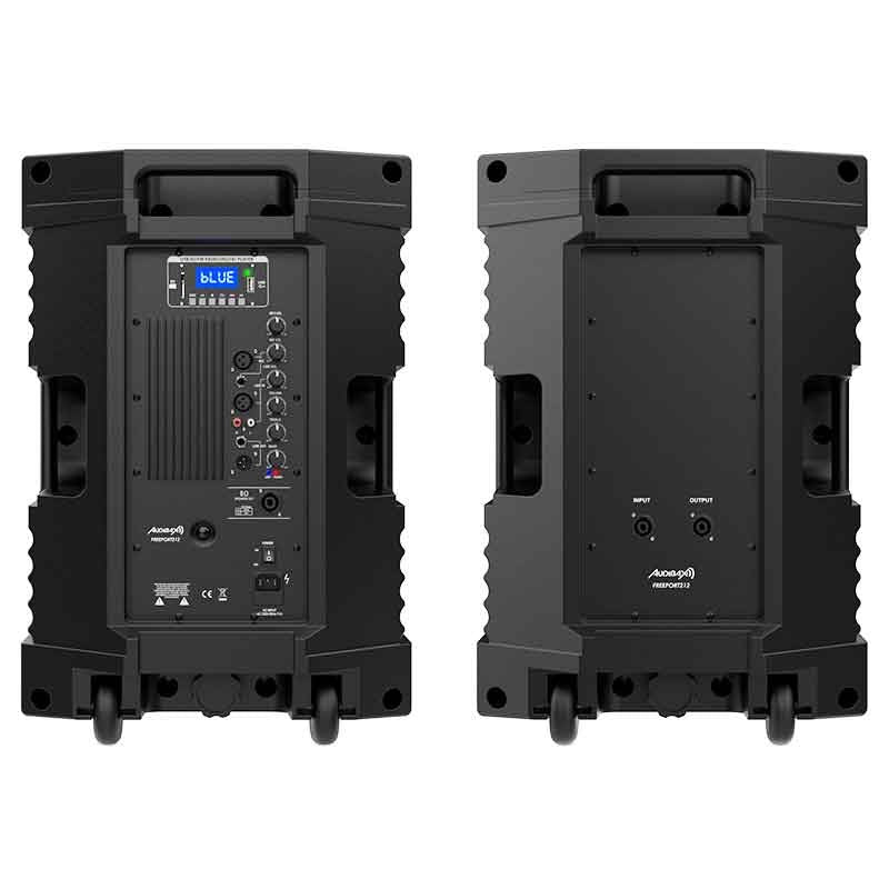 Audibax Freeport 212 - Set 2 Altavoces 12 Bluetooth 400W + 400W - Tempo Shop