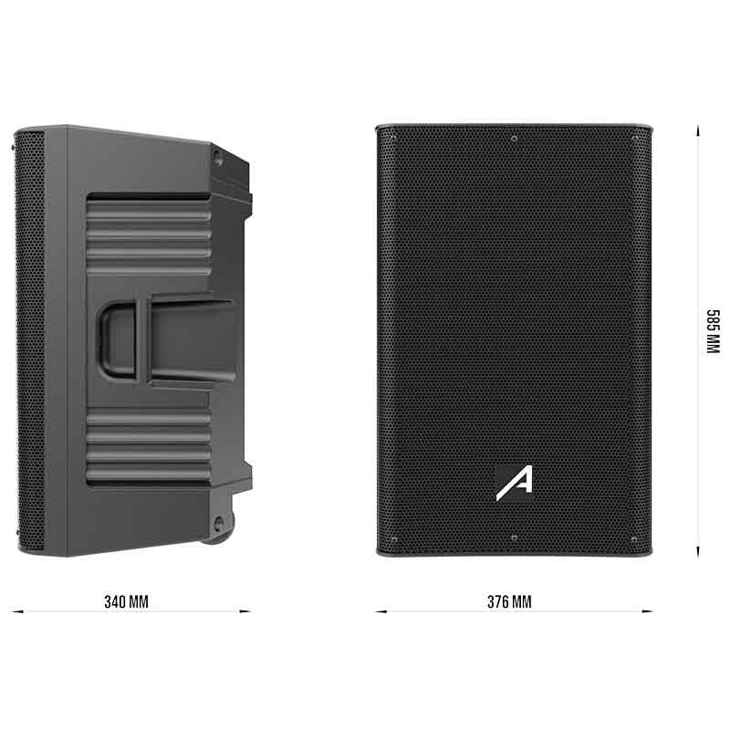 Audibax Freeport 212 - Set 2 Altavoces 12 Bluetooth 400W + 400W - Tempo Shop