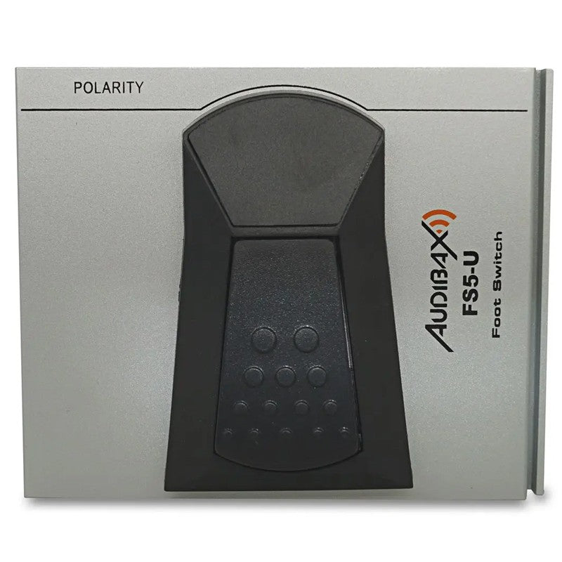Audibax FS 5U - Pedal Footswitch Universal para Piano y Teclado