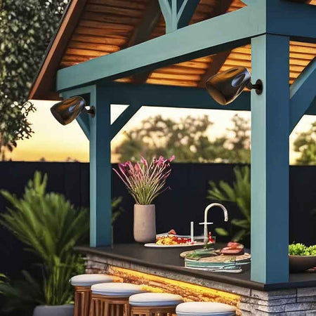 Audibax Ground 5T - Altavoces de Exterior 5" pulgadas 30W RMS (Pareja) - Tempo Shop