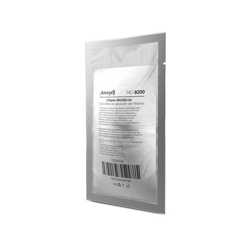 Audibax HC - 8200 - 200g Consumible para Máquinas de Fuego Frio - Chispas - Tempo Shop