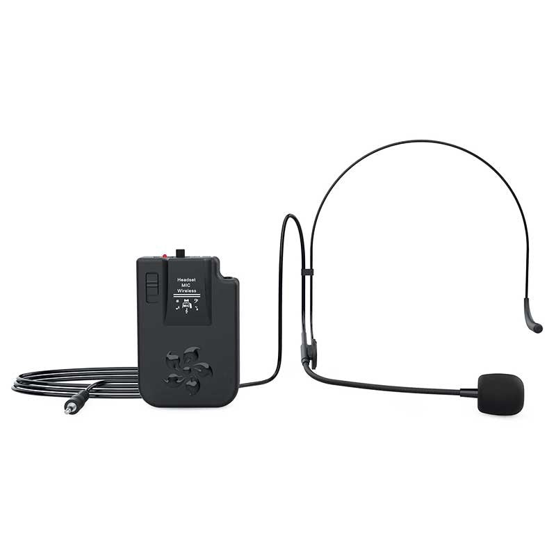 Audibax Headset Wireless Mic - Micrófonos Inalámbricos Diadema Freq 19150 Mhz - Tempo Shop