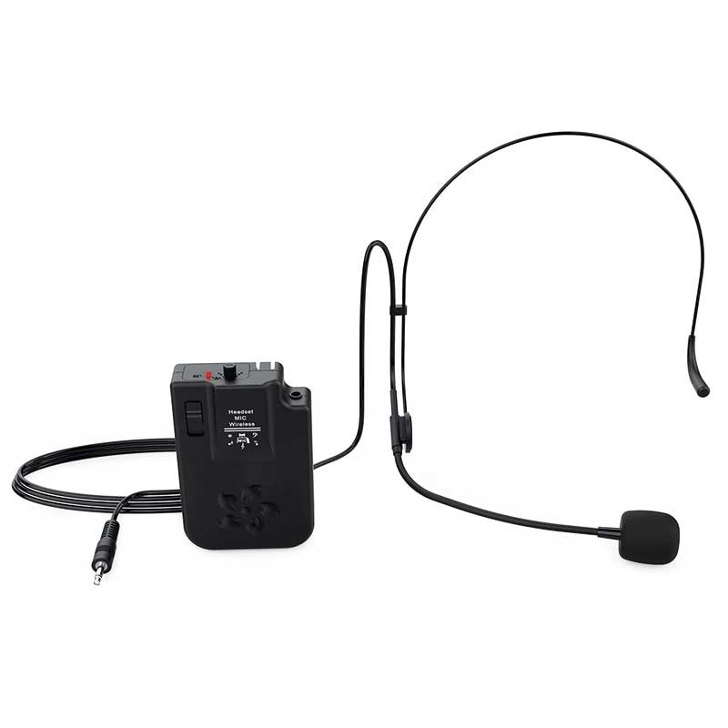 Audibax Headset Wireless Mic - Micrófonos Inalámbricos Diadema Freq 19450 Mhz - Tempo Shop