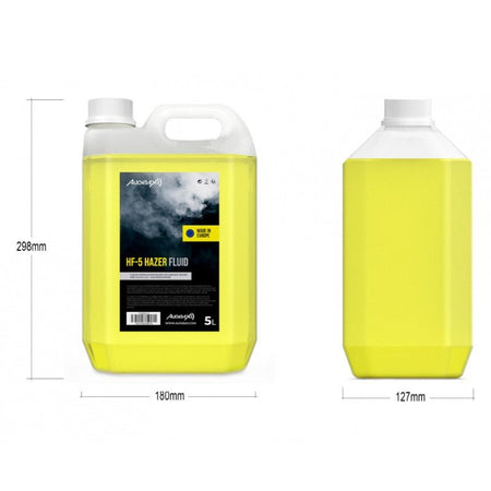 Audibax HF - 5 Hazer Fluid - Liquido Hazer 5L - Tempo Shop