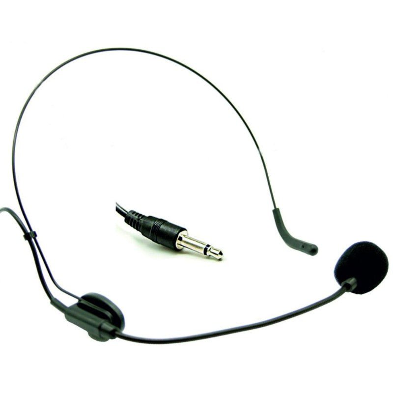 Audibax HM1 Black - Micrófono de diadema Jack 3,5mm - Tempo Shop
