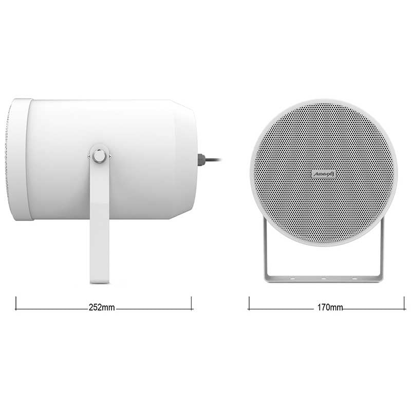 Audibax Horn 20T - Altavoz Proyector Unidireccional 20W 6,5" Línea de 100V - Tempo Shop