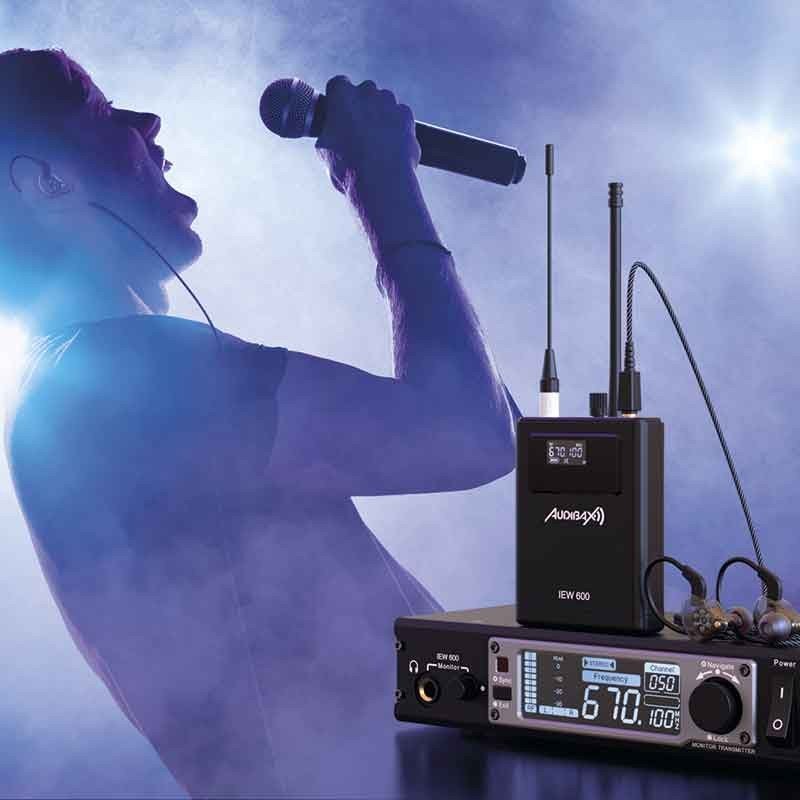 Audibax IEW 600 - Sistema In Ear Inalámbrico - Tempo Shop