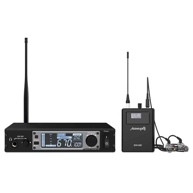 Audibax IEW 600 - Sistema In Ear Inalámbrico - Tempo Shop