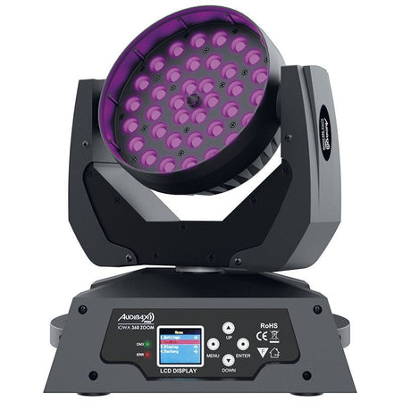 Audibax Iowa 360 Zoom - Cabeza Móvil 36 LED RGBW 10W - Tempo Shop