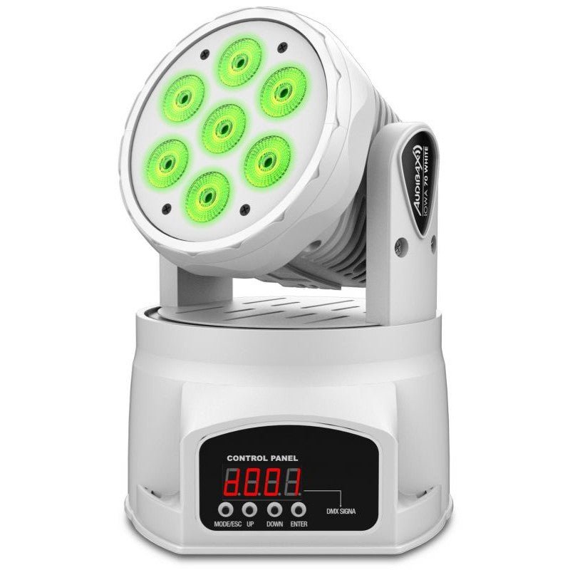 Audibax Iowa 70 White - Cabeza Móvil Disco Wash 70W LED 4 en 1 RGBW - Tempo Shop