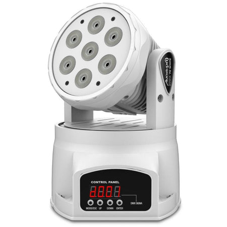 Audibax Iowa 70 White - Cabeza Móvil Disco Wash 70W LED 4 en 1 RGBW - Tempo Shop