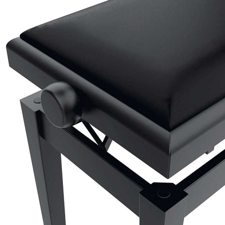 Audibax KB600 Black - Banco para Piano Teclado Ajustable Regulable Acolchado - Tempo Shop