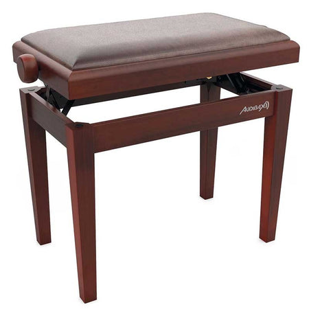 Audibax KB600 Nogal - Banco para Piano Teclado Ajustable Regulable Acolchado - Tempo Shop