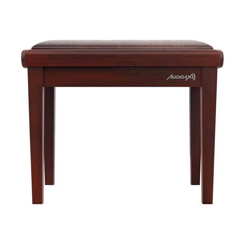 Audibax KB600 Nogal - Banco para Piano Teclado Ajustable Regulable Acolchado - Tempo Shop