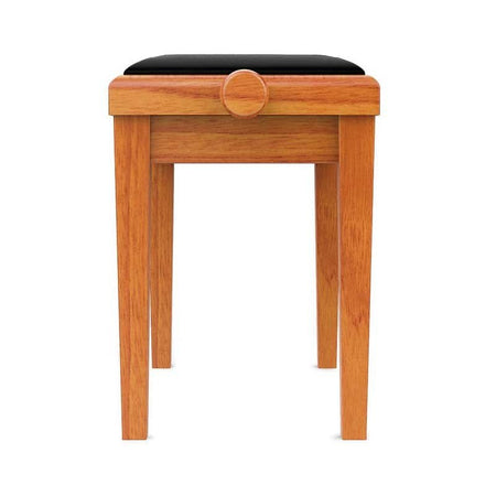 Audibax KB600 Oak - Banco para Piano Teclado Ajustable Regulable Acolchado Roble - Tempo Shop