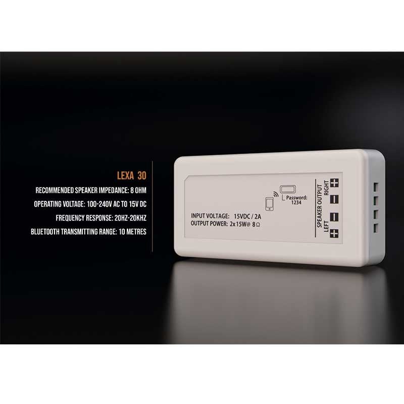 Audibax Lexa 30 - Amplificador Instalación Bluetooth - Tempo Shop