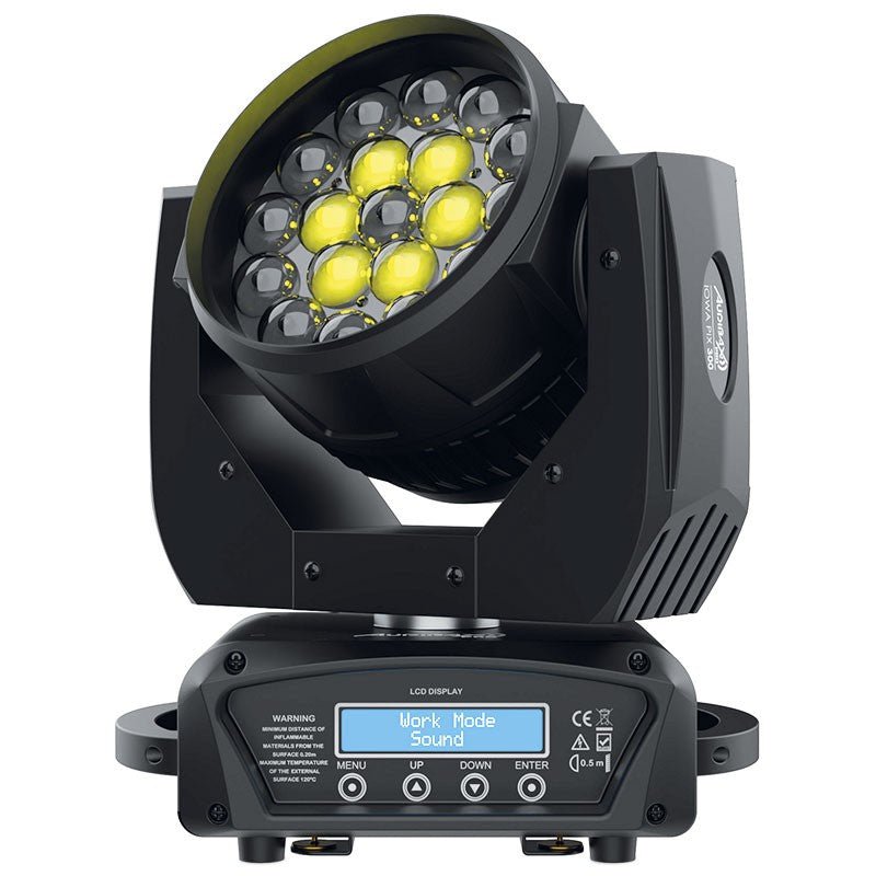 Audibax Lowa Pix 300 Zoom Motorizado RGBW - Cabeza Móvil 19 LED x 15W - Tempo Shop
