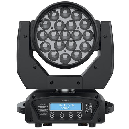 Audibax Lowa Pix 300 Zoom Motorizado RGBW - Cabeza Móvil 19 LED x 15W - Tempo Shop